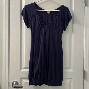 Wilfred Tunic V-Neck Banded Hem Stretchy